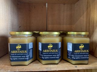Aristaeus 2022 Westminster multi floral creamed honey 500g