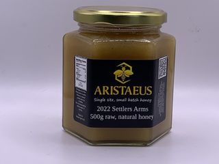 Aristaeus 2022 Settlers Arms honey 500g