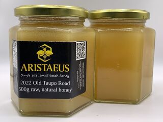 Aristaeus 2022 Old Taupo Road honey 500g