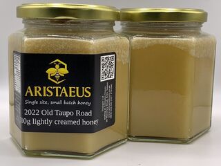 Aristaeus 2022 Old Taupo Road creamed honey 500g