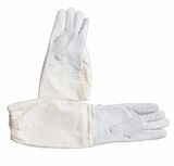 Goatskin beekeeping gloves