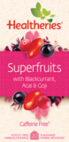 Healtheries Superfruits - Blackcurrant, Acai, & Goji tea